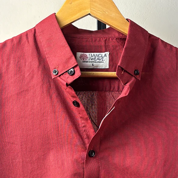 Classic Maroon Essential Shirt